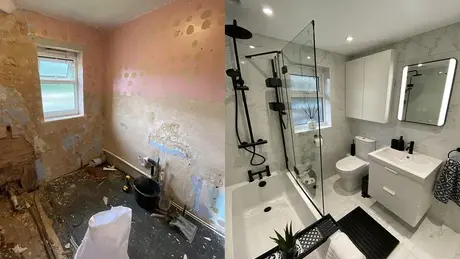 rénovation salle de bain Bais-1